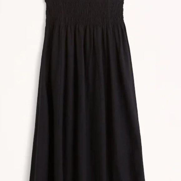 Abercrombie Scrunchie Maxi Dress - Size L New With Tags - Picture 3 of 3